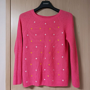 핑크 니트티 55~66 새거