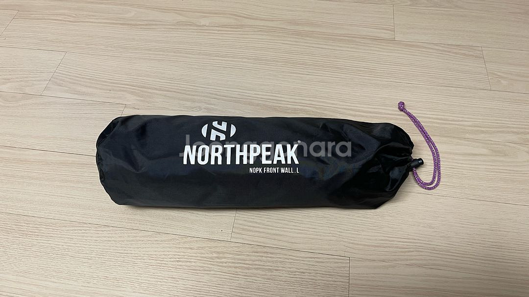 노스피크 퍼시픽오션 EX 샌드 색상 텐트 그리운드시트[방수포] + 프론트월 + 전용폴대) 상태 좋은 제품 팔아요@--2