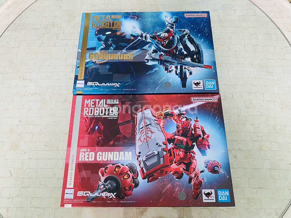 택포 메탈로봇혼 지쿠악스 붉은 건담 지쿠악스 개봉품 세트 팝니다--0