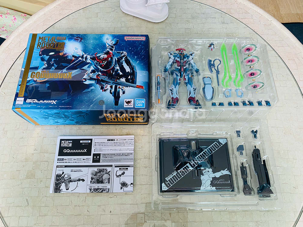택포 메탈로봇혼 지쿠악스 붉은 건담 지쿠악스 개봉품 세트 팝니다--1