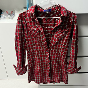 버버리 체크 셔츠