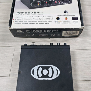 테라소닉 페이즈 x64 usb 오인페 오디오인터페이스