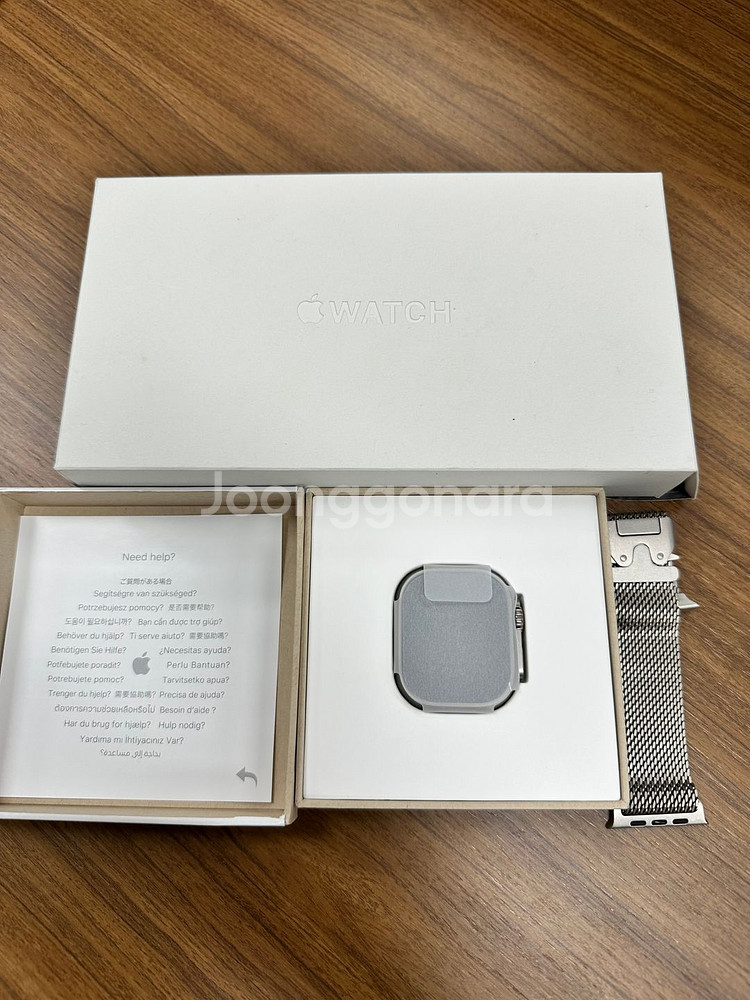 애플워치 울트라1 리퍼 미사용--2