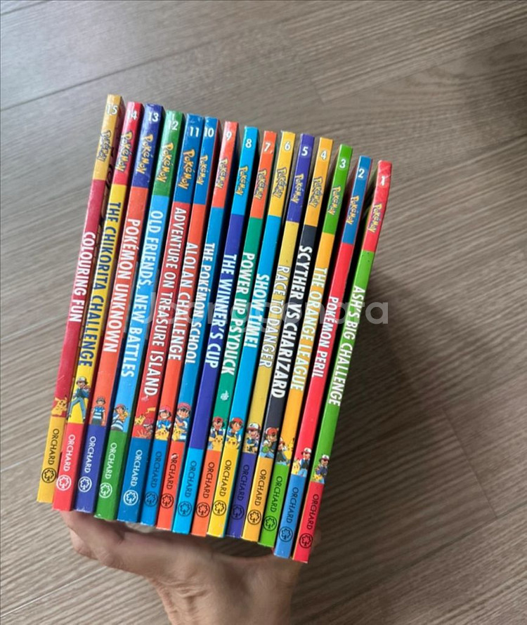 포켓몬 챕터북 15권 3점대 영어책 잠수네 J5 (택포)--1