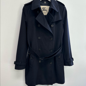 버버리 울캐시미어 트렌치코트