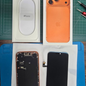 아이폰 17 프로맥스 256G 오렌지 부품용