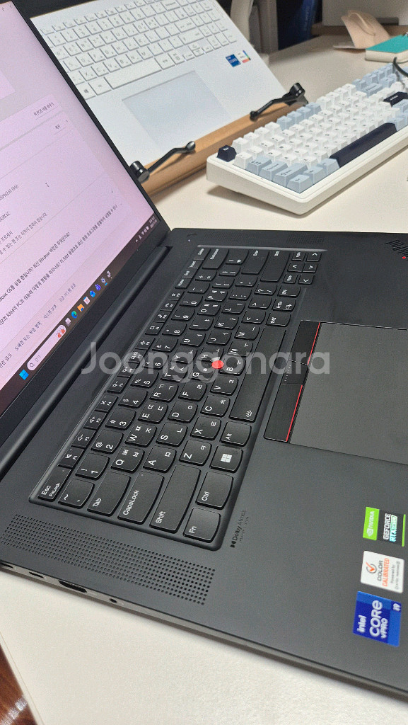 래노버 씽크패드 X1 익스트림 gen4 i9,지포스--2