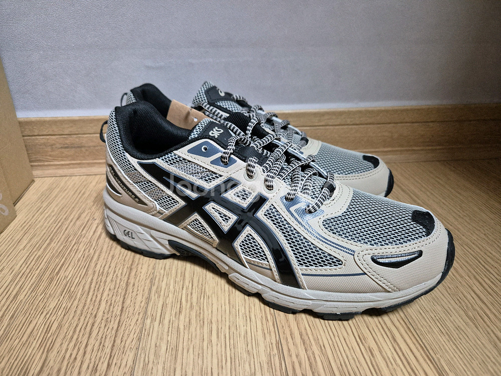 (270) 아식스 젤 벤쳐 6 페더 그레이 블랙--3