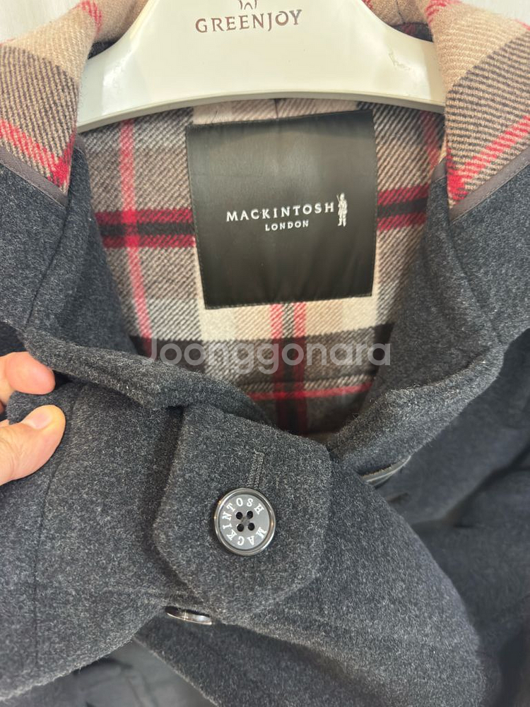 매킨토시 더플 코트--8