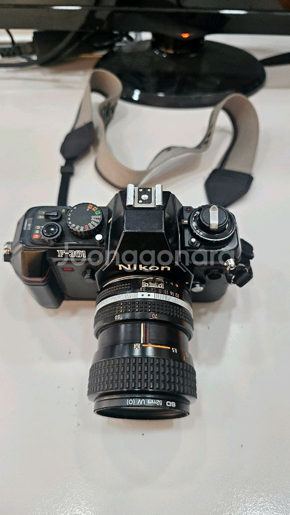 니콘 f-301 필름카메라/레트로카메라/빈티지카메라--1