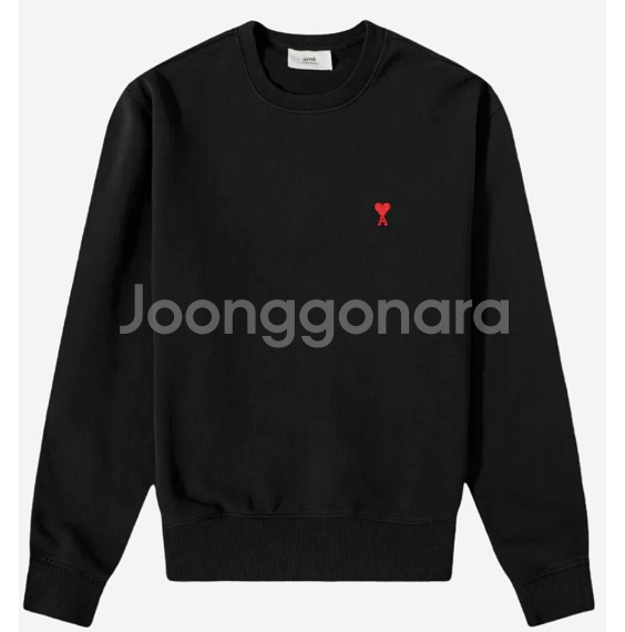 (QR정품 무료배송)아미 스몰하트 맨투맨--0