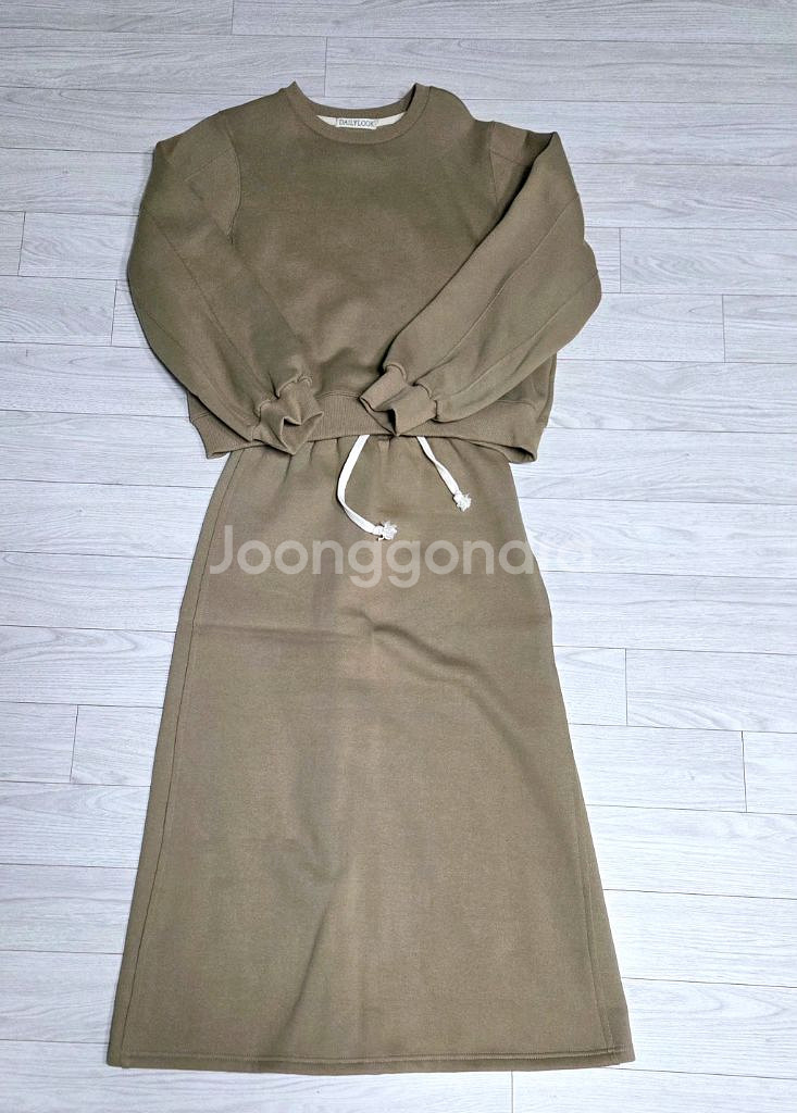 데일리룩 마랑맨투맨셋업세트--2