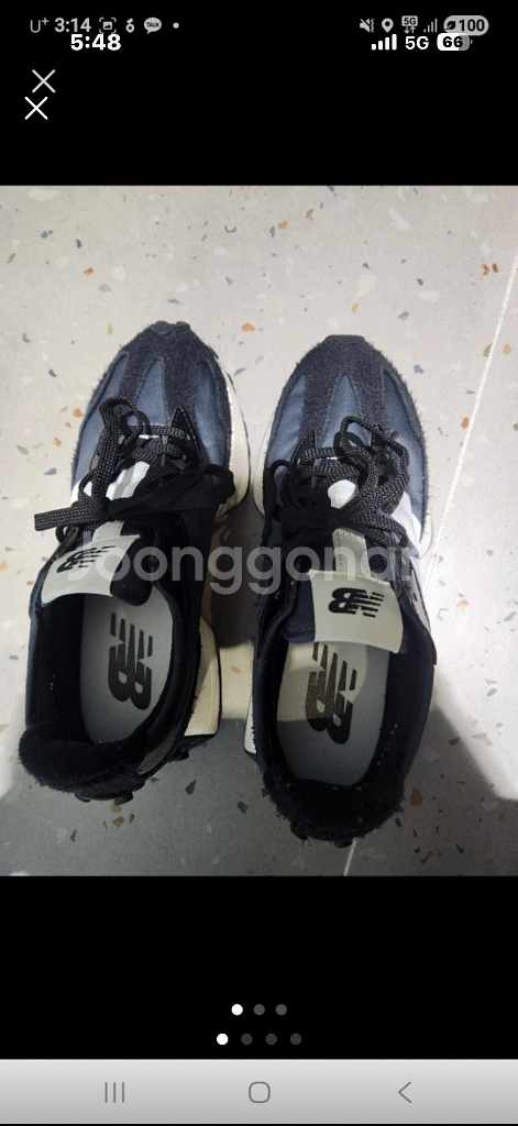 일괄) 골든구스 키즈.뉴발란스 신발 모두 220사이즈--1