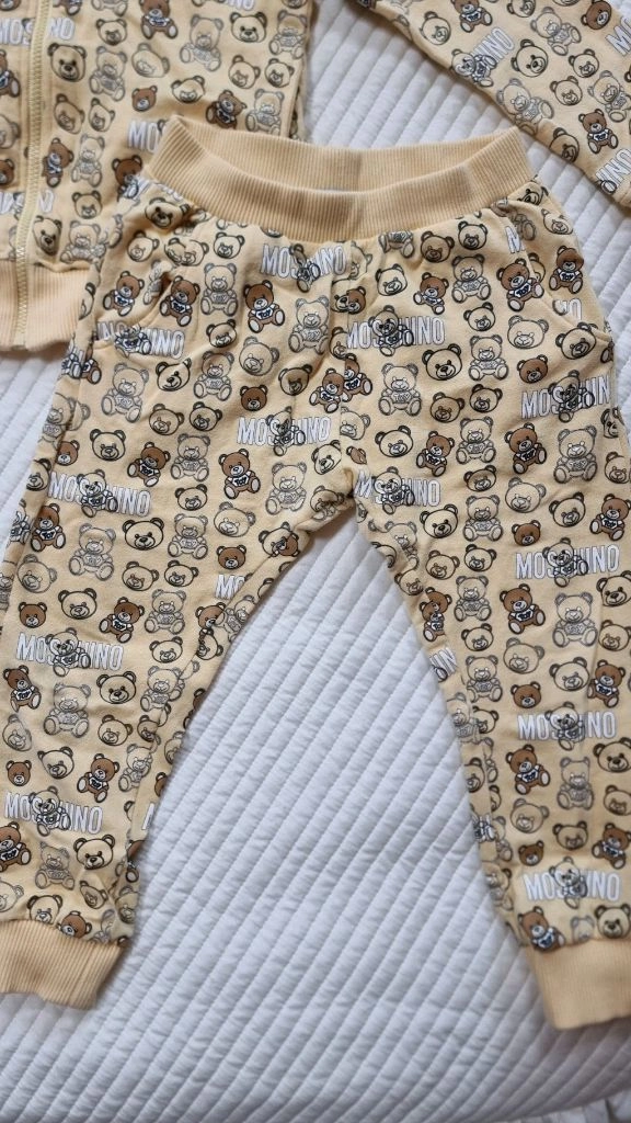 MOSCHINO Kids 모스키노 키즈 3y 상하복세트 테디베어 유아맨투맨 후드집업 90 95 100곰돌이 2y 이미지