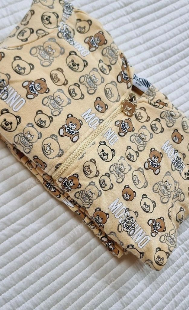 MOSCHINO Kids 모스키노 키즈 3y 상하복세트 테디베어 유아맨투맨 후드집업 90 95 100곰돌이 2y 이미지