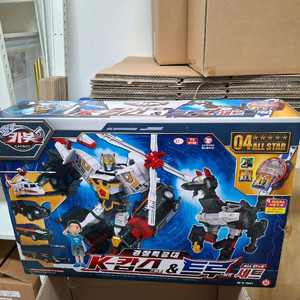 미개봉 헬로카봇 경찰특공대 K캅스 앤 트루 올스타