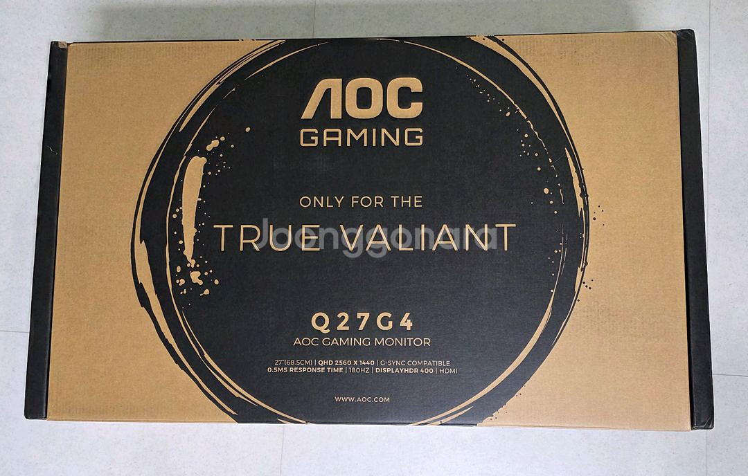 알파스캔 AOC Q27G4 27인치 QHD 모니터--0