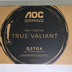 알파스캔 AOC Q27G4 27인치 QHD 모니터