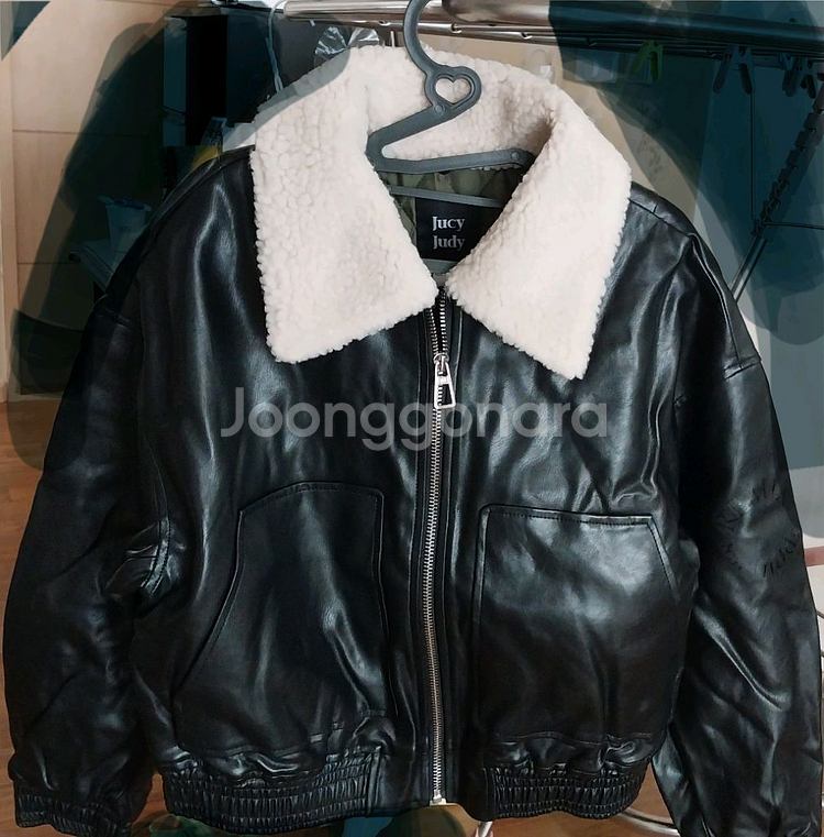 쥬시쥬디 여성 가죽자켓--0