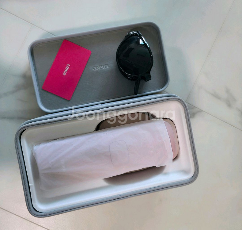 유라이크 사파이어 쿨링 레이저 제모기 판매합니다--0