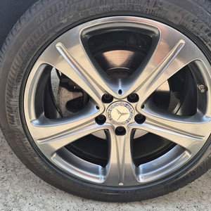 벤츠 E클래스18인치 순정휠 고스트크롬도장 1대분4ea