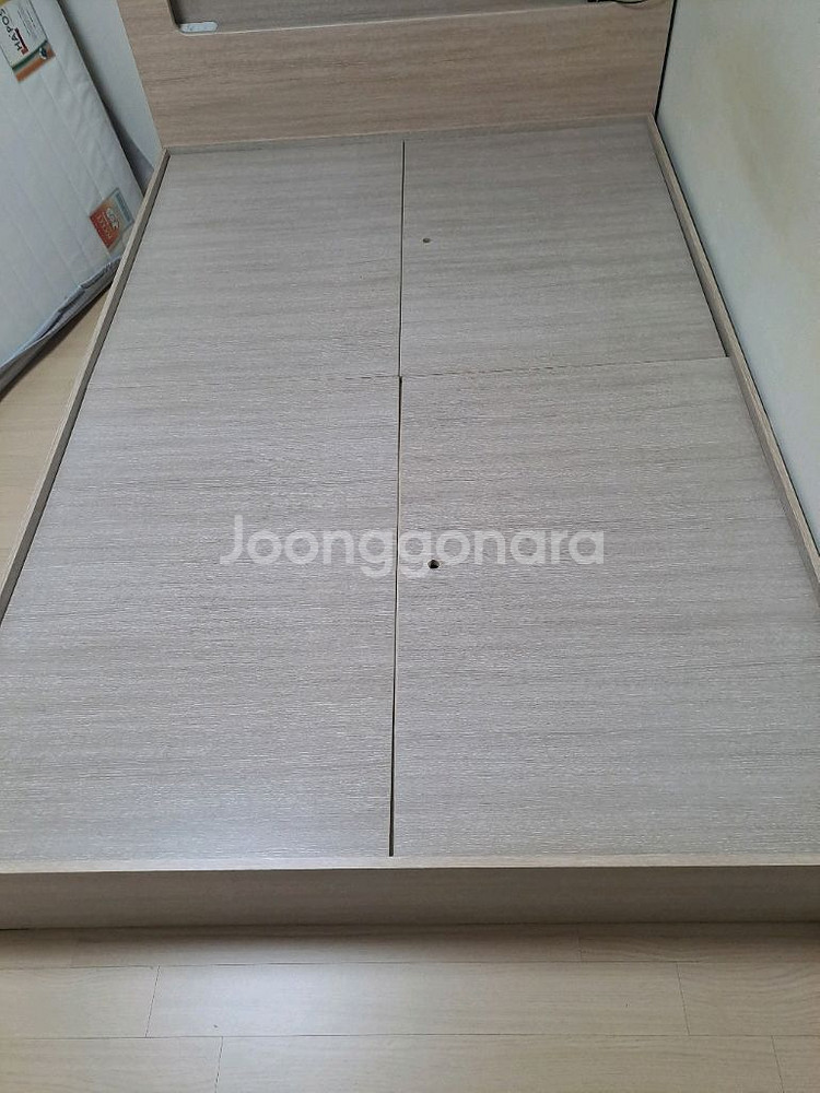 더블사이즈 수납형 침대프레임--3