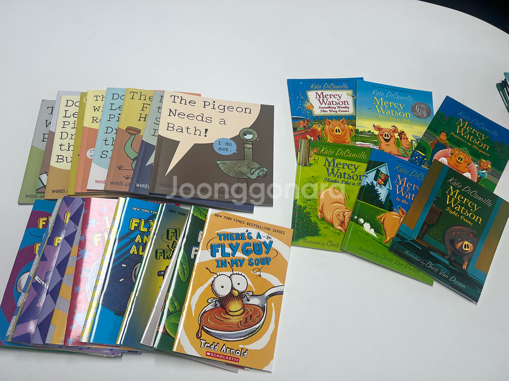 영어 그림책 세트 - Mercy Watson, Fly Guy, Pigeon--0