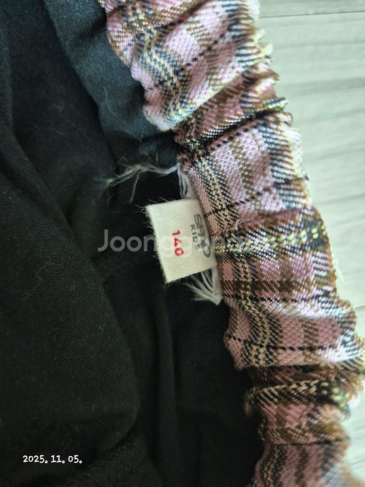 스파오 키즈 플리츠 스커트 140--3