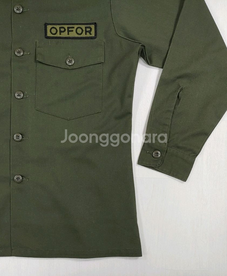 80년대 미육군 전문대항군 유틸리티셔츠 15.5-33--4