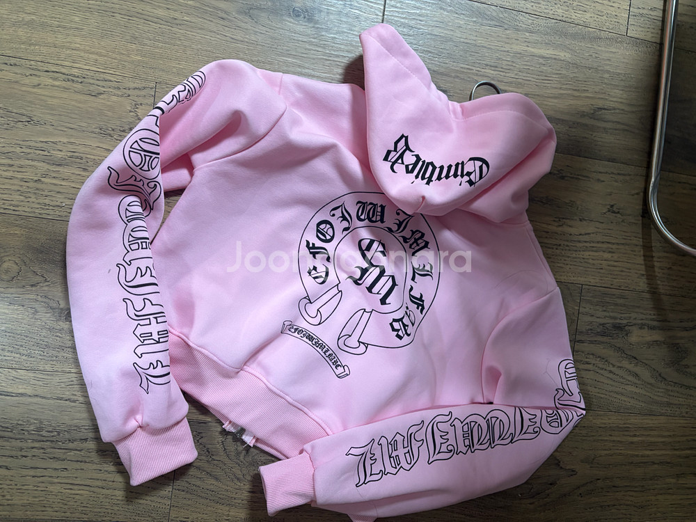 크롬스타일 후드집업--0