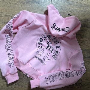 크롬스타일 후드집업