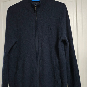 헤지스 모100% 새거수준 집업가디건 니트 후리스