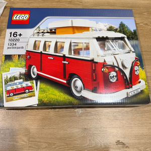 레고 크리에이터 폭스바겐 T1 캠퍼 밴 10220 5개 이미지