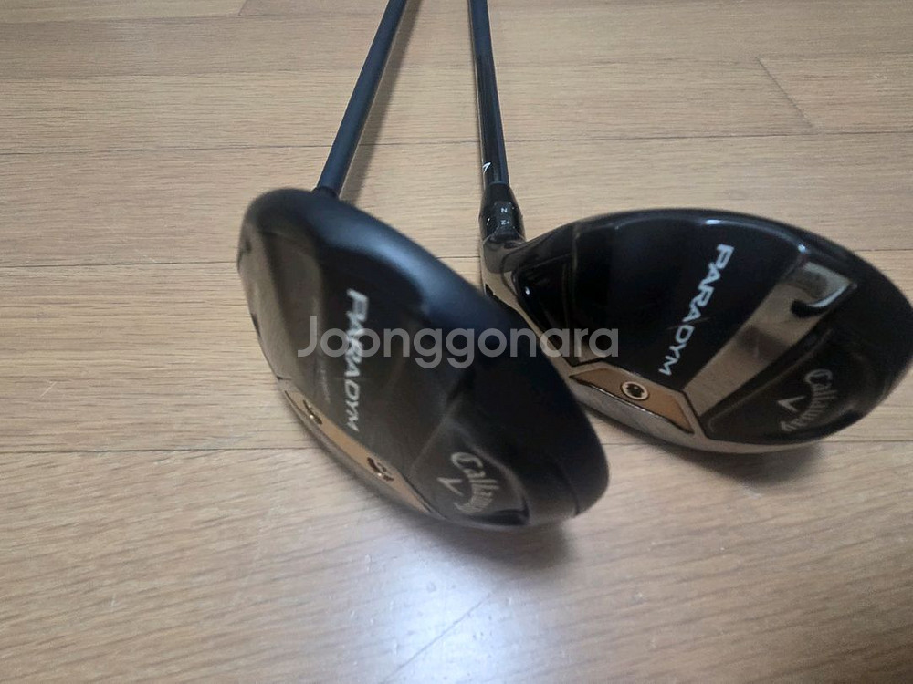 캘러웨이 패러다임 5번 우드, 4번 유틸--1
