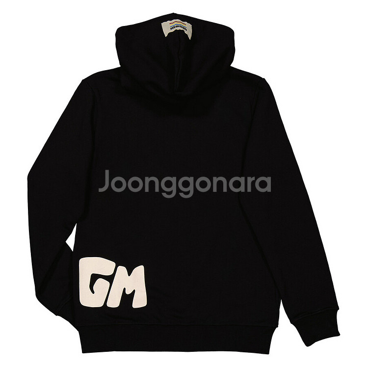 MSGM Boys 네로 로고 프린트 집업 저지 후드 14세 (여자55까지 가능)--1