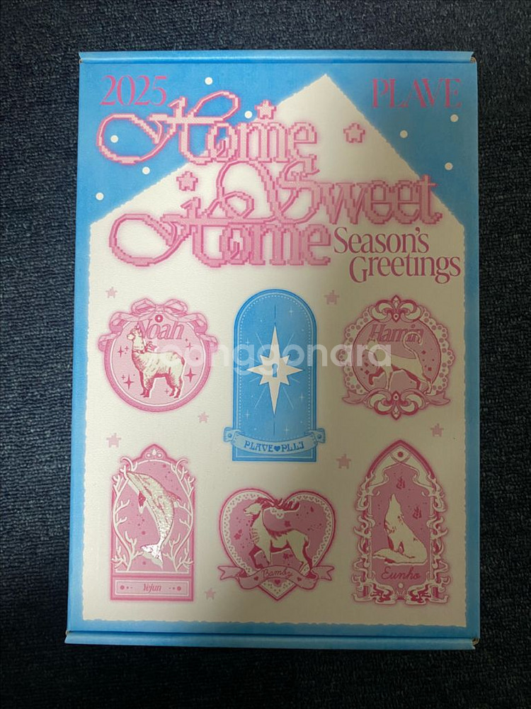 풀구성 플레이브 2025 시즌그리팅 단순개봉--0