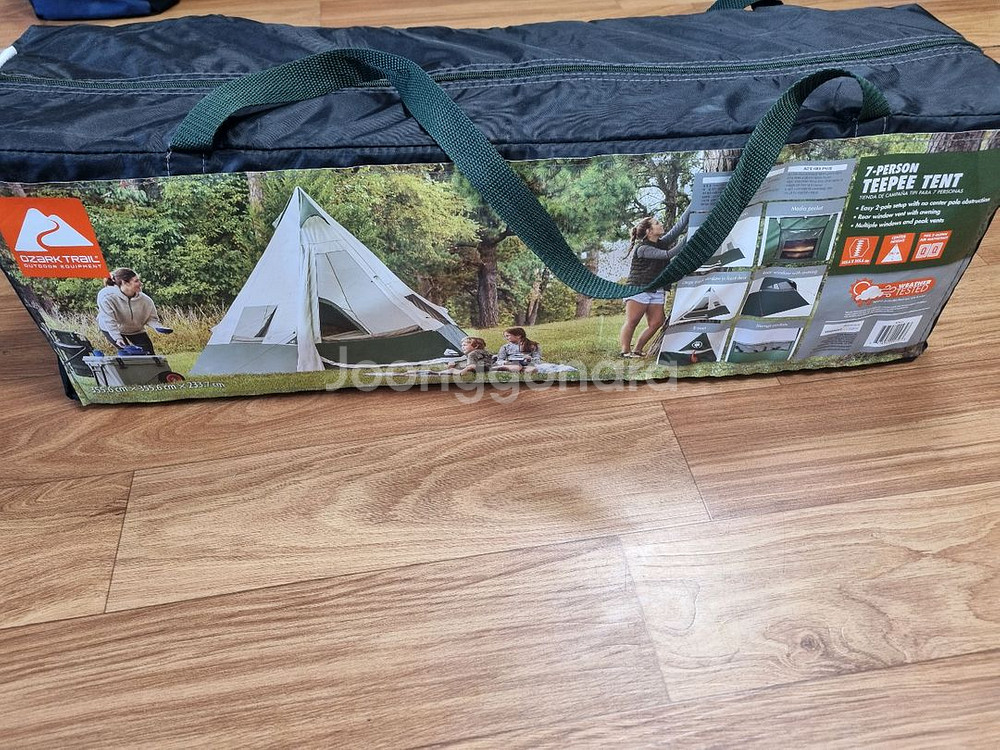 오자크 트레일 인디언텐트 7인 초대형 캠핑 텐트--5