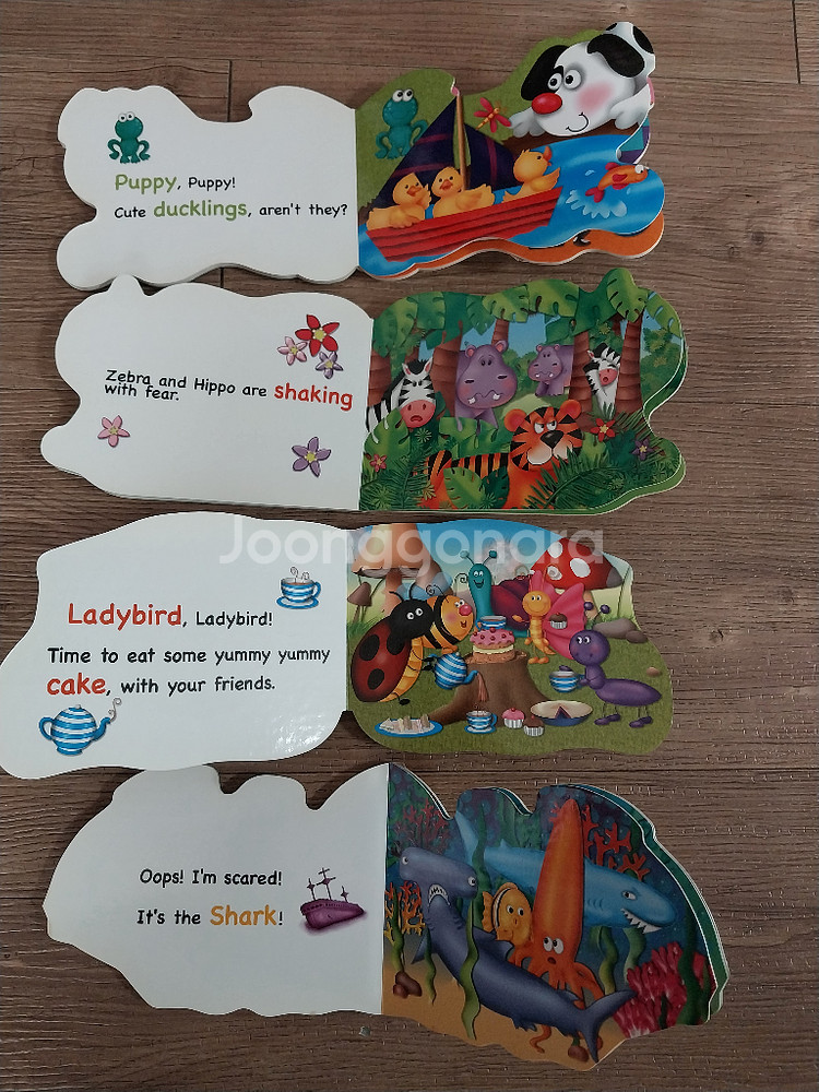 싱싱카+주주플레이 영어보드북 16권+CD4장--4