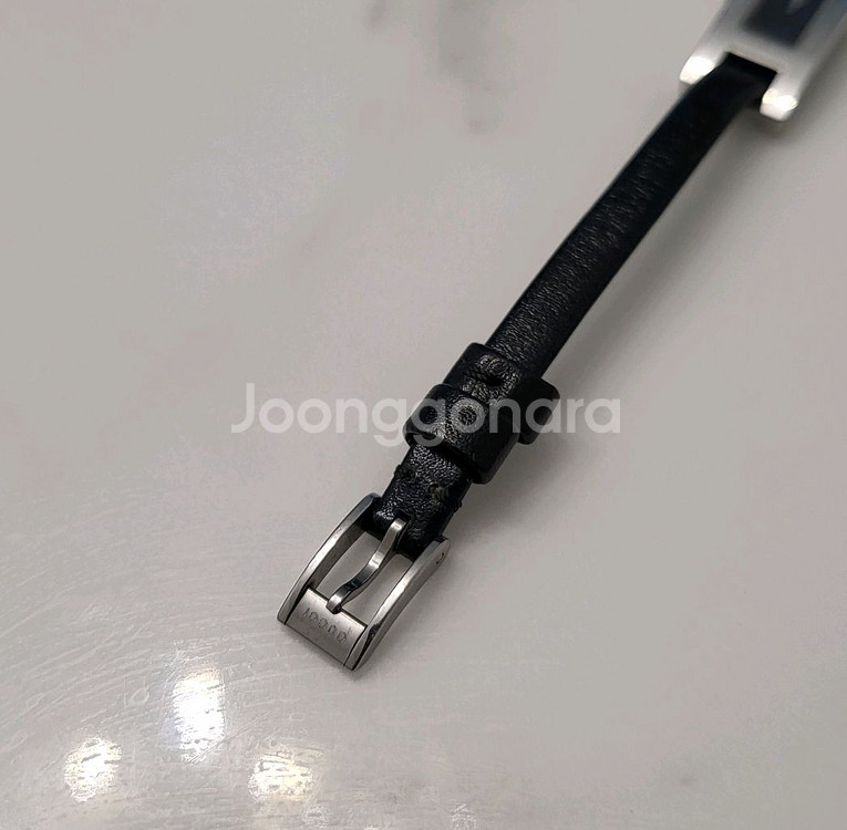 구찌 은장 여성 3900L 가죽 시계 손목시계 여자 팔찌--5