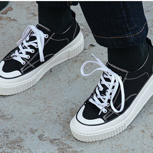 식스핏 남성캔버스화265 키높이 운동화 스니커즈 신발 새상품