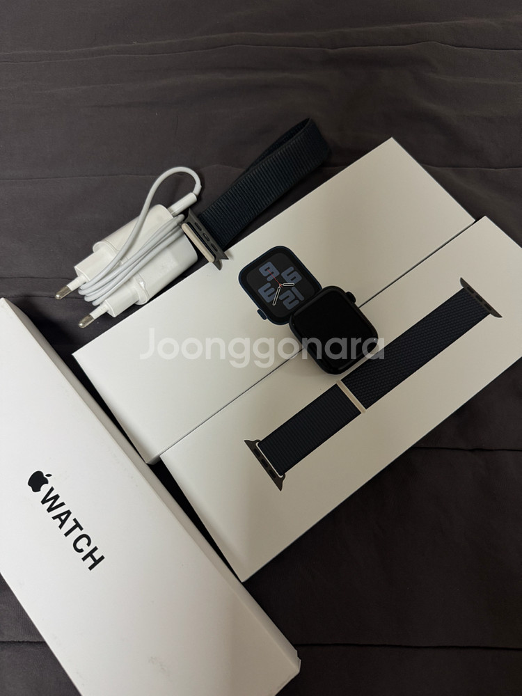 애플워치 SE2 44mm 미드나이트--0