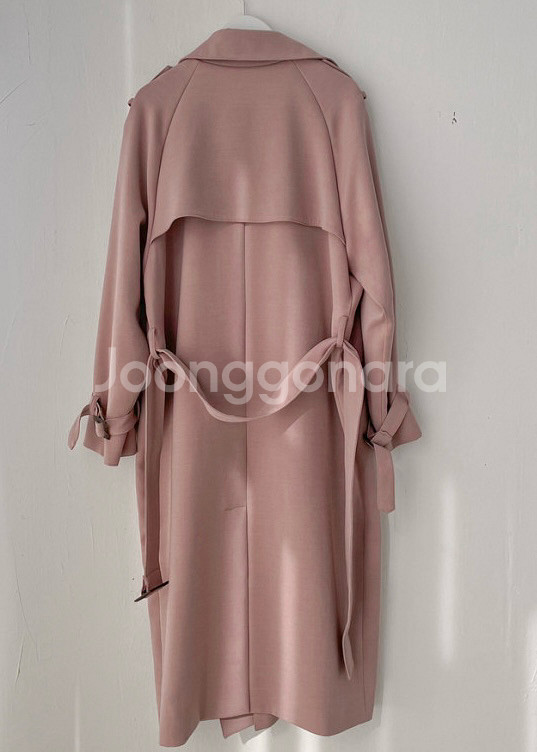 브랜드 NAIN 인디핑크 트렌치코트--2