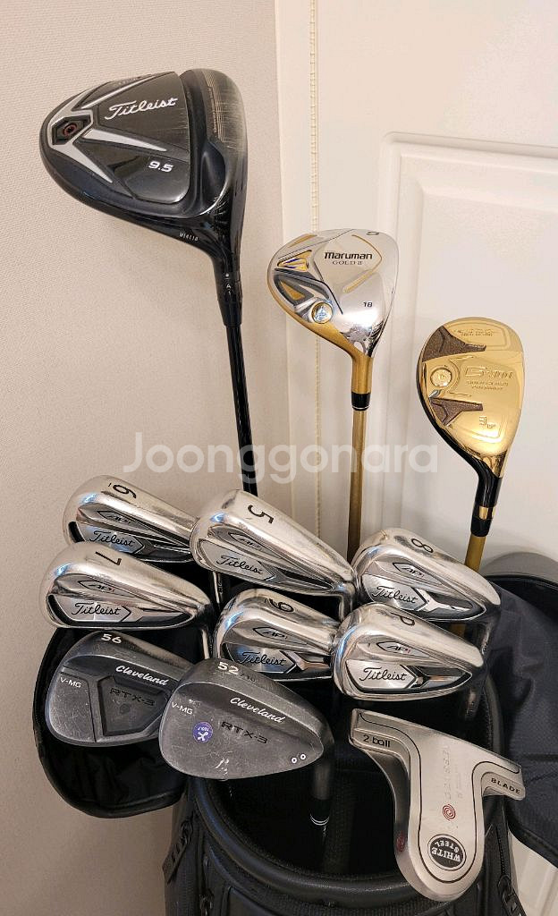 + 타이틀리스트 + 남성용 골프채 풀세트--1