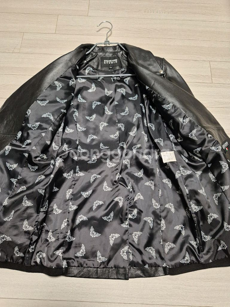 스티비오니 스튜디오 가죽 코트--6