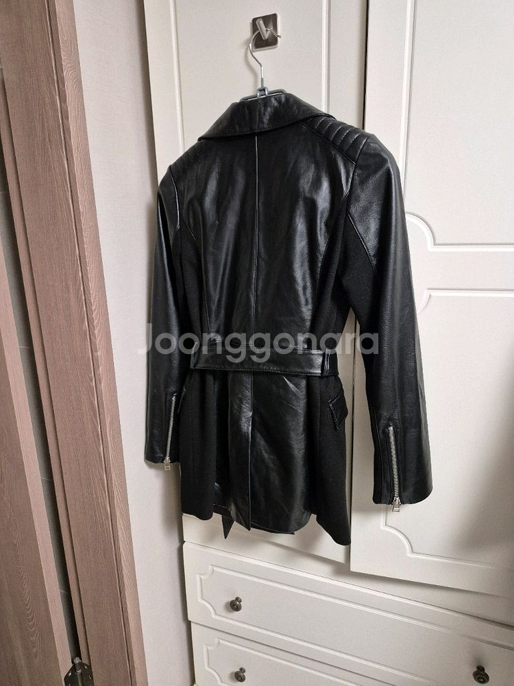 스티비오니 스튜디오 가죽 코트--9