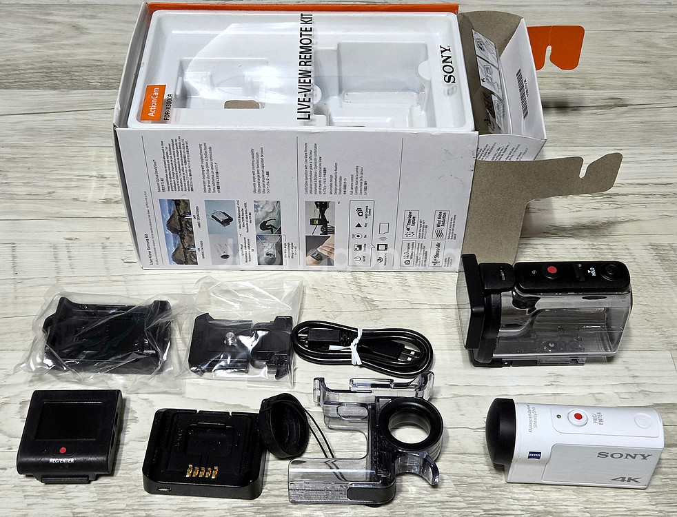 소니 FDR-X3000 4K 캠코더 + 악세사리--0