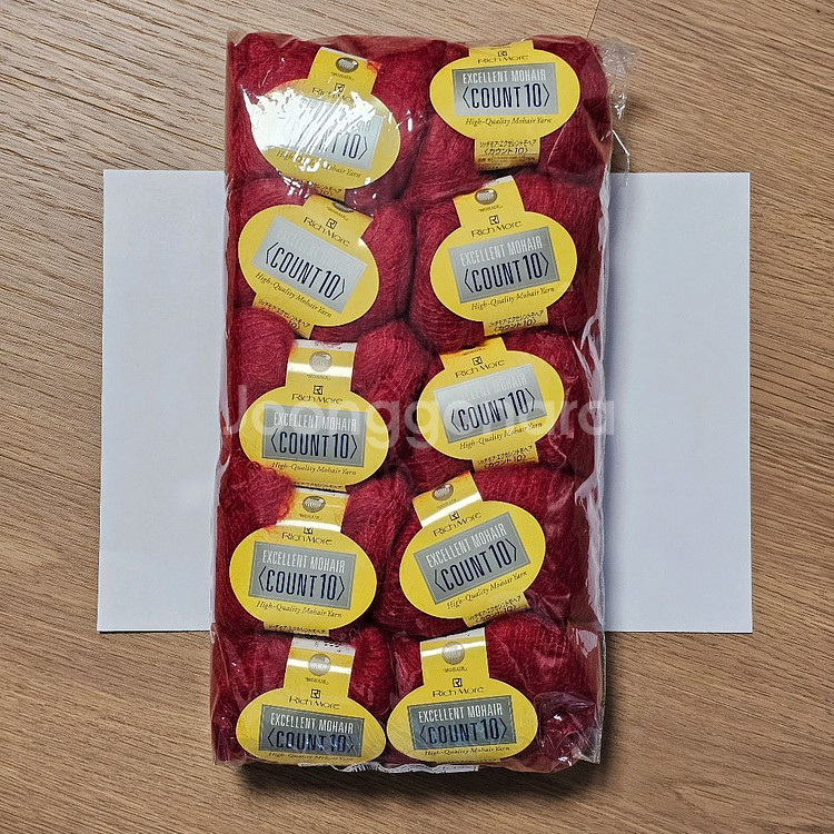 리치모아 엑설런트 모헤어 카운트 10 뜨개실 털실--3