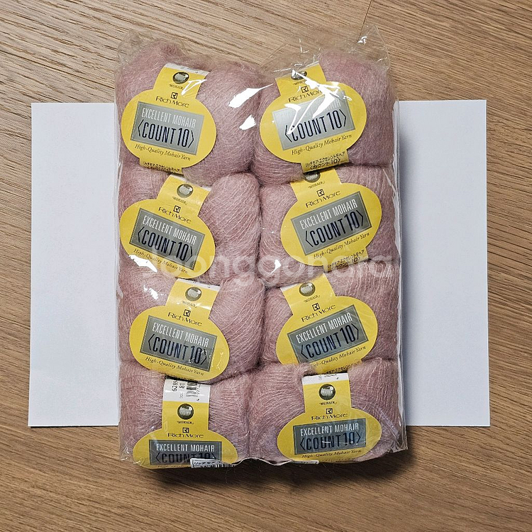 리치모아 엑설런트 모헤어 카운트 10 뜨개실 털실--1