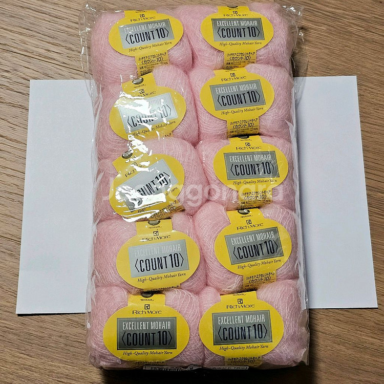 리치모아 엑설런트 모헤어 카운트 10 뜨개실 털실--2