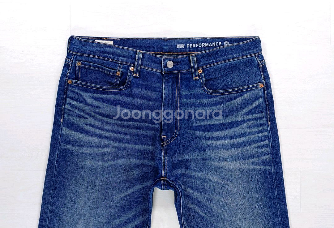 리바이스 502 프리미엄 청바지 BIG E 34인치--1